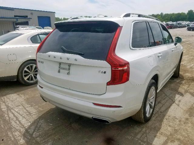 YV4A22PK7G1035119 - 2016 VOLVO XC90 T6 WHITE photo 4