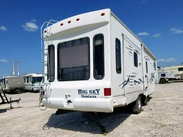 4YDF3282114055552 - 2001 KEYSTONE MONTANA WHITE photo 4