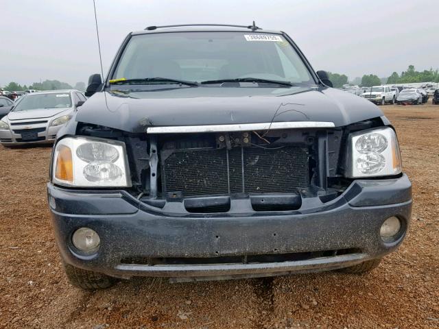 1GKDT13S672167249 - 2007 GMC ENVOY GRAY photo 9