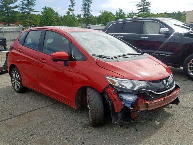 3HGGK5H89FM778577 - 2015 HONDA FIT EX RED photo 1