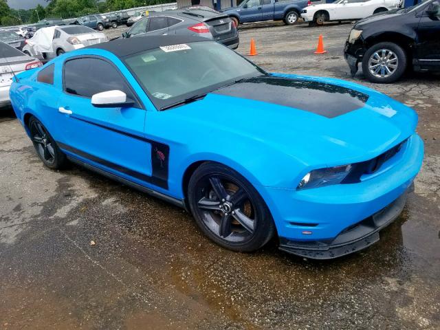 1ZVBP8CHXA5118823 - 2010 FORD MUSTANG GT BLUE photo 1