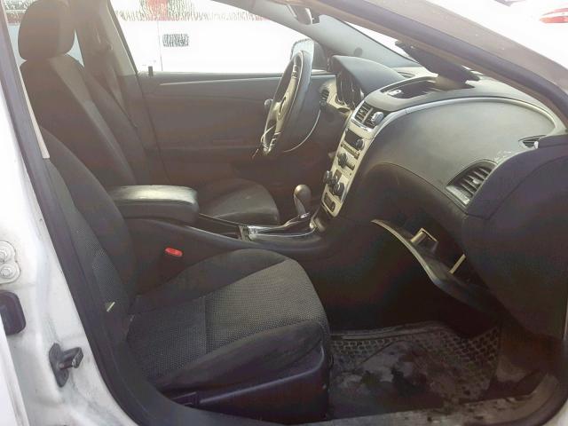 1G1ZH57B984204569 - 2008 CHEVROLET MALIBU 1LT WHITE photo 5