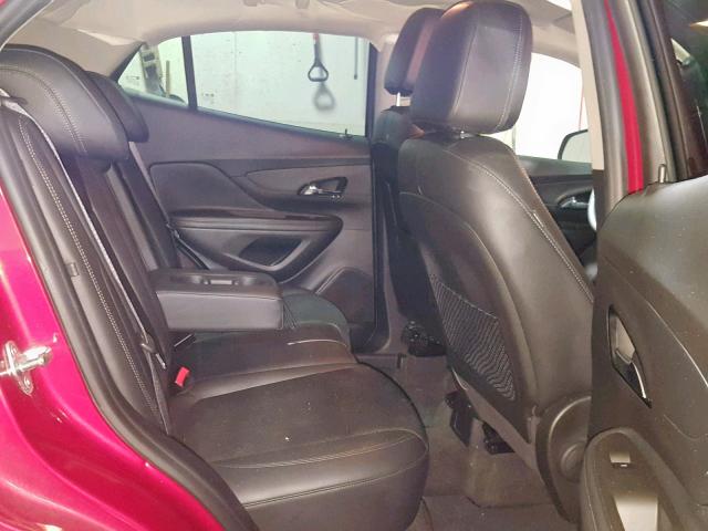 KL4CJASBXHB001584 - 2017 BUICK ENCORE PRE RED photo 6