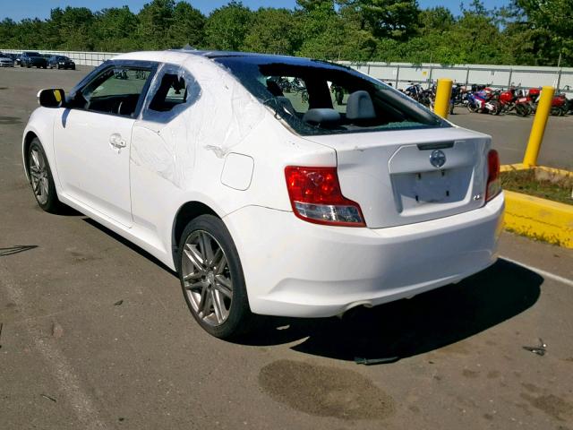 JTKJF5C79C3040338 - 2012 TOYOTA SCION TC WHITE photo 3