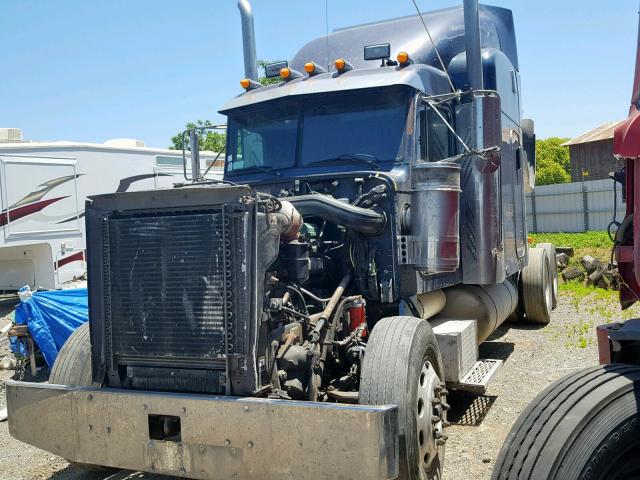 1XP5DR9X52N581417 - 2002 PETERBILT 379 BLUE photo 2