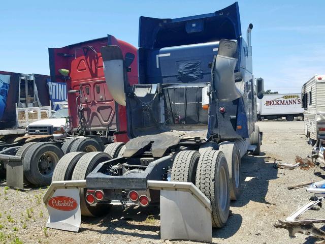 1XP5DR9X52N581417 - 2002 PETERBILT 379 BLUE photo 4