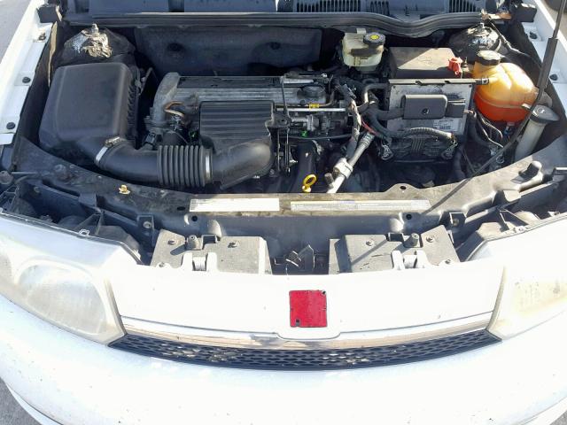 1G8AJ52FX4Z229698 - 2004 SATURN ION LEVEL WHITE photo 7