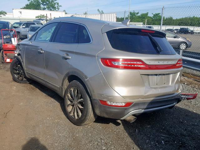 5LMTJ2AH8FUJ19614 - 2015 LINCOLN MKC TAN photo 3