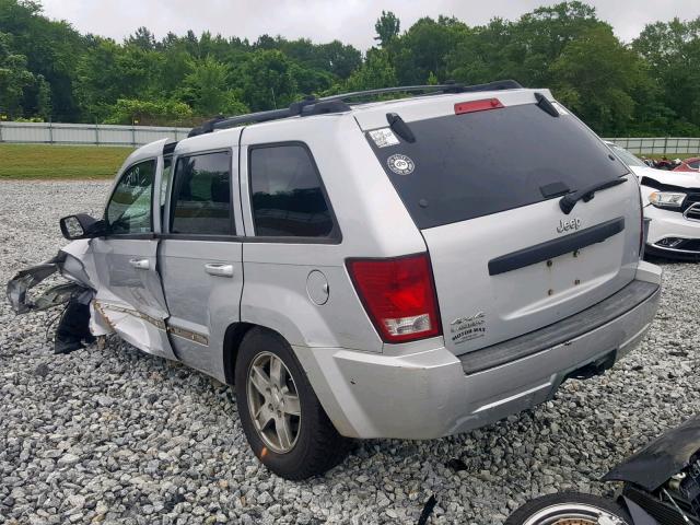 1J8GR48KX7C568145 - 2007 JEEP GRAND CHER SILVER photo 3