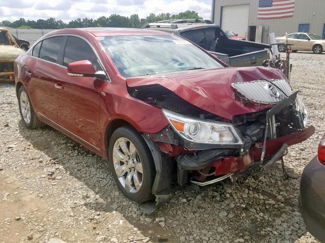 1G4GC5ED5BF170316 - 2011 BUICK LACROSSE C RED photo 1