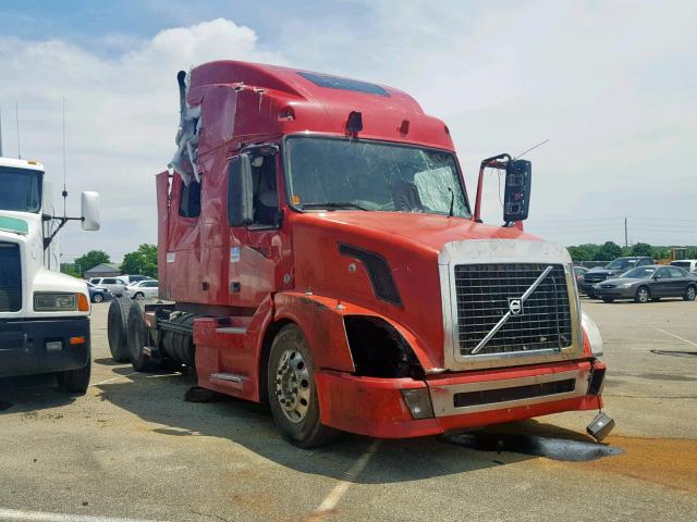 4V4NC9GHX7N453489 - 2007 VOLVO VN VNL RED photo 1