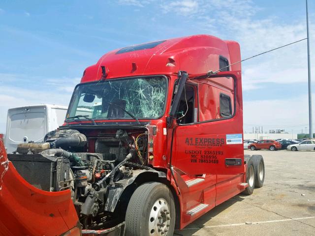 4V4NC9GHX7N453489 - 2007 VOLVO VN VNL RED photo 9