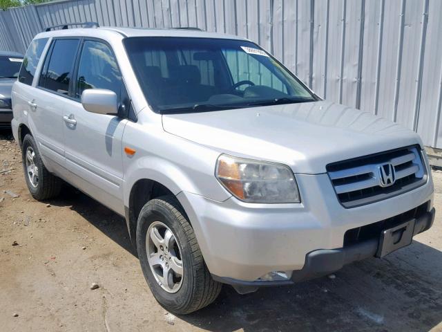 5FNYF18388B052849 - 2008 HONDA PILOT SE SILVER photo 1