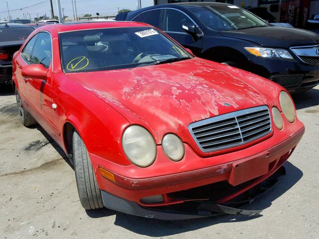 WDBLJ65G0XF074477 - 1999 MERCEDES-BENZ CLK 320 RED photo 1