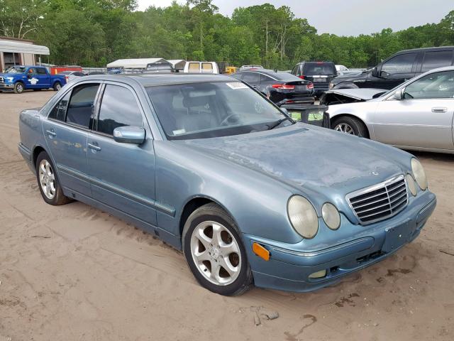 WDBJF65J02B438479 - 2002 MERCEDES-BENZ E 320 BLUE photo 1