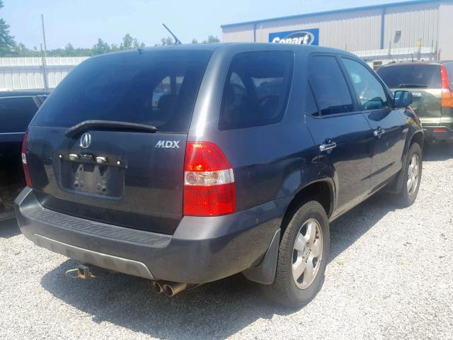 2HNYD18223H512713 - 2003 ACURA MDX GREEN photo 4