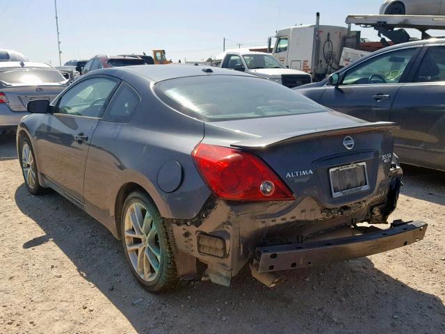 1N4BL2EP4CC263876 - 2012 NISSAN ALTIMA SR GRAY photo 3