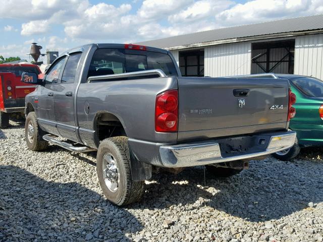 3D7KS28C47G747819 - 2007 DODGE RAM 2500 S ვერცხლისფერი ფოტო 3