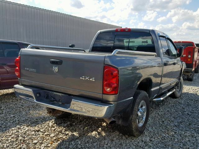 3D7KS28C47G747819 - 2007 DODGE RAM 2500 S ვერცხლისფერი ფოტო 4