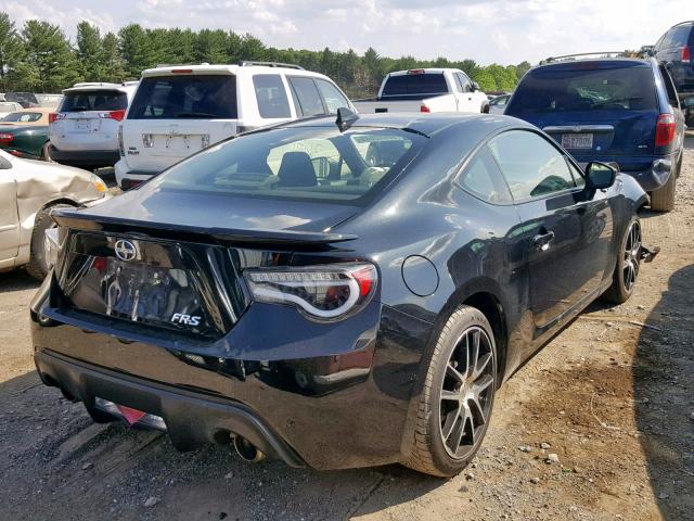 JF1ZNAA15F9711922 - 2015 TOYOTA SCION FR-S BLACK photo 4