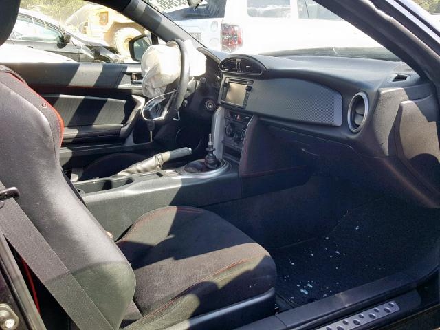 JF1ZNAA15F9711922 - 2015 TOYOTA SCION FR-S BLACK photo 5