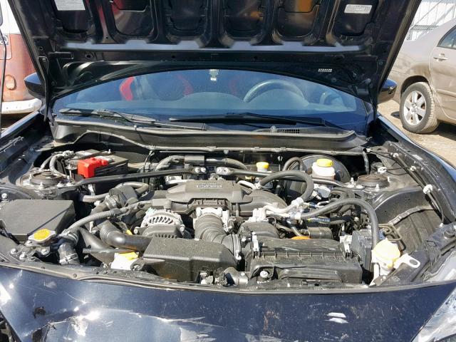 JF1ZNAA15F9711922 - 2015 TOYOTA SCION FR-S BLACK photo 7