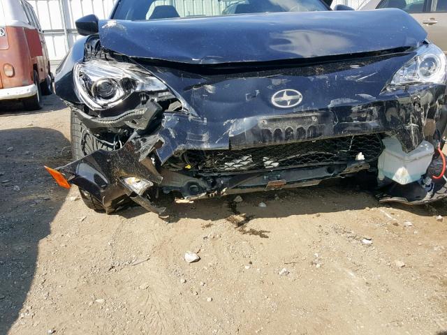 JF1ZNAA15F9711922 - 2015 TOYOTA SCION FR-S BLACK photo 9