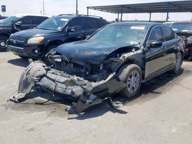 1HGCP2F41BA126736 - 2011 HONDA ACCORD LXP BLACK photo 2