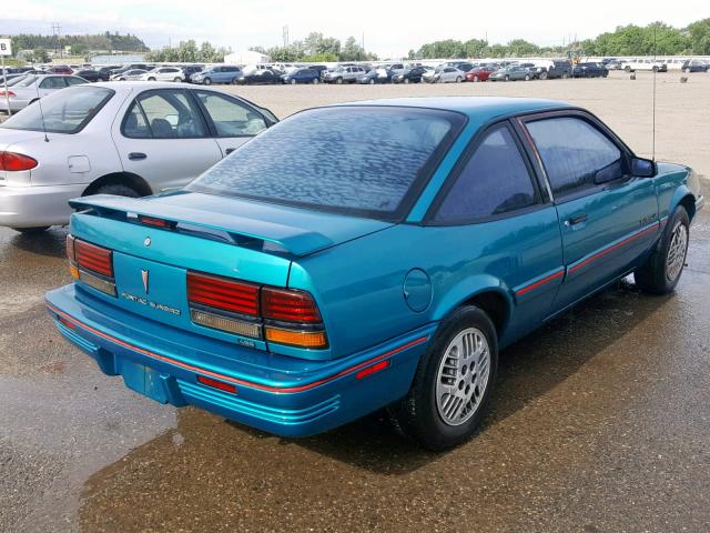 1G2JB14H9R7531999 - 1994 PONTIAC SUNBIRD LE BLUE photo 4