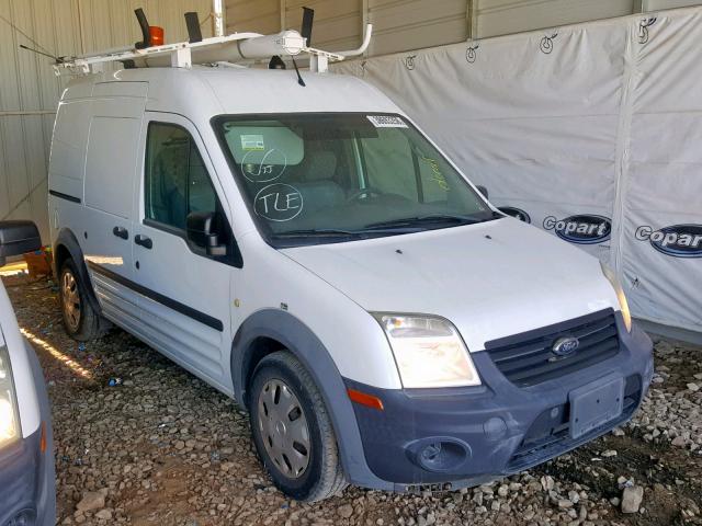 NM0LS7AN2DT147884 - 2013 FORD TRANSIT CO WHITE photo 1