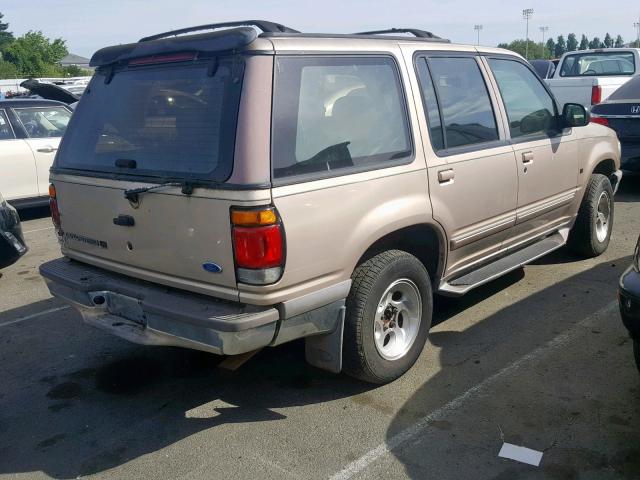 1FMDU35P4TZB18075 - 1996 FORD EXPLORER BROWN photo 4