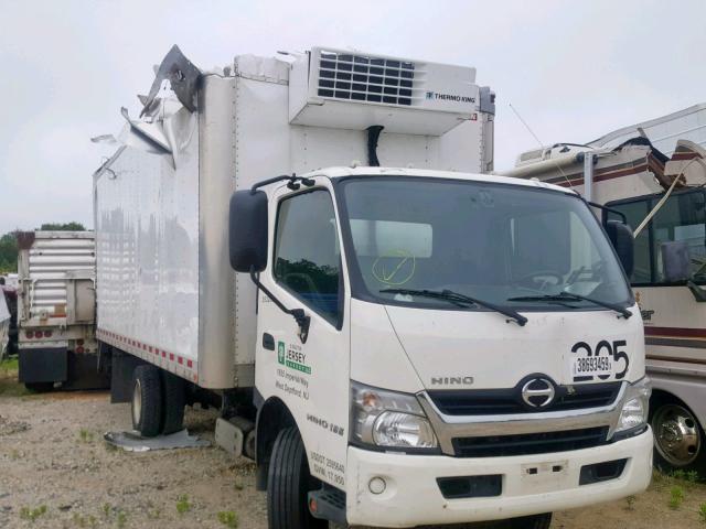 JHHSDM2H7FK003205 - 2015 HINO 195 WHITE photo 1