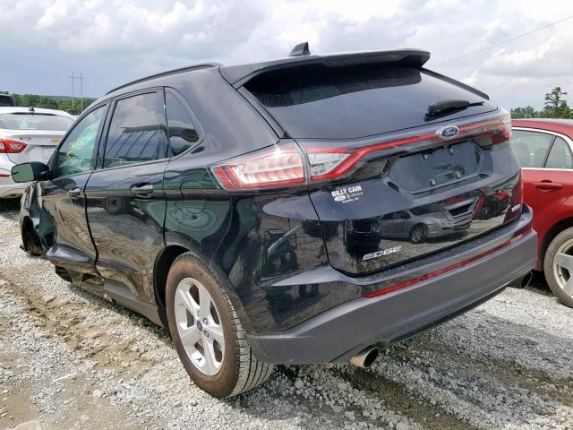 2FMPK3G90JBB21458 - 2018 FORD EDGE SE BLACK photo 3