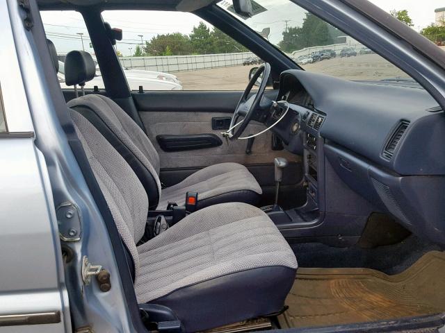 1Y1SK5461NZ036468 - 1992 GEO PRIZM BASE ლურჯი ფოტო 5