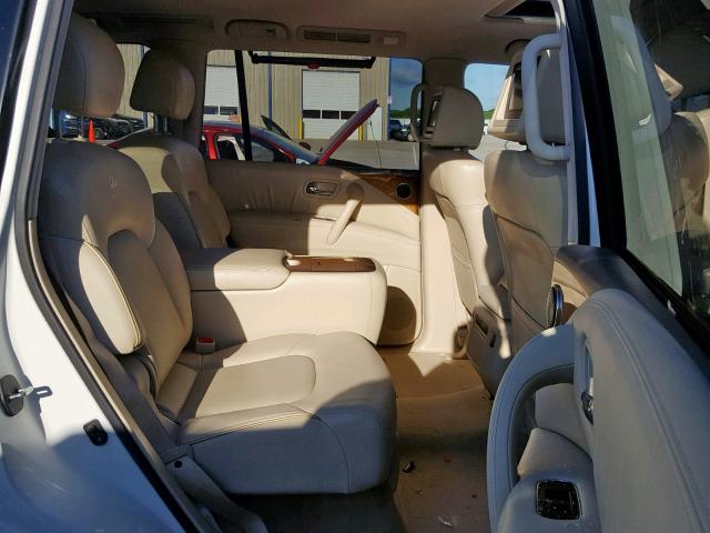 JN8AZ2NF7C9518128 - 2012 INFINITI QX56 WHITE photo 6