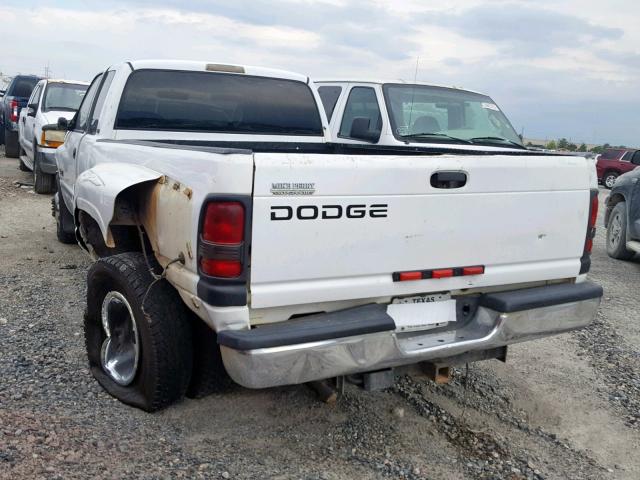 1B7MC33721J511174 - 2001 DODGE RAM 3500 WHITE photo 3