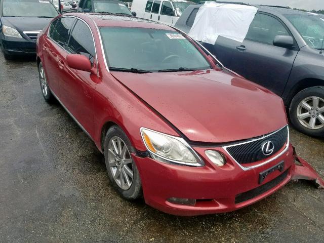 JTHBH96S165027457 - 2006 LEXUS GS 300 RED photo 1