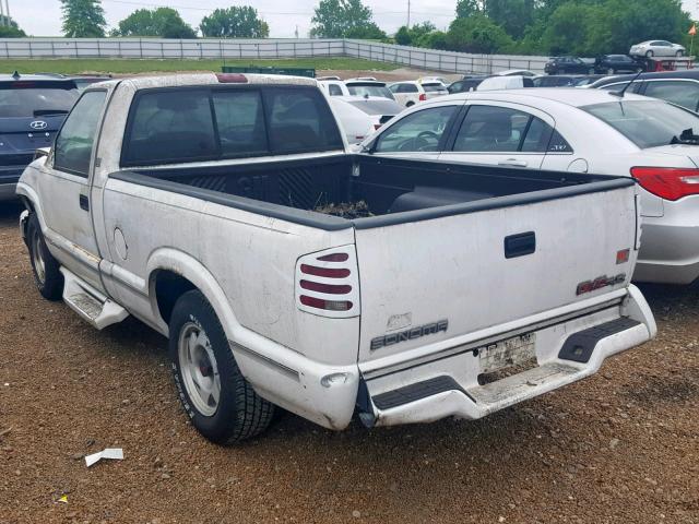 1GTCS14X8TK530813 - 1996 GMC SONOMA WHITE photo 3