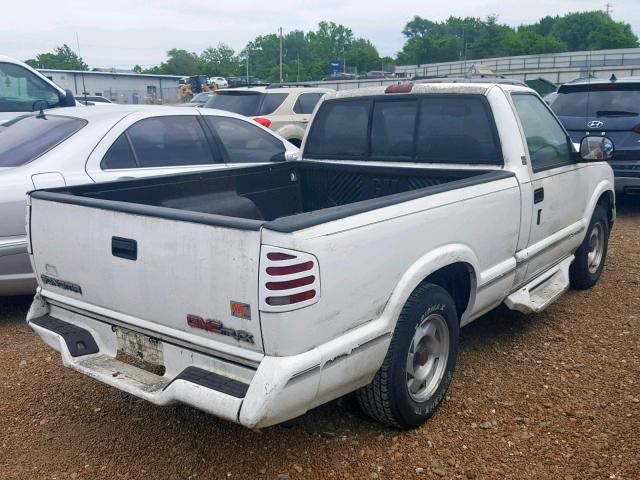 1GTCS14X8TK530813 - 1996 GMC SONOMA WHITE photo 4