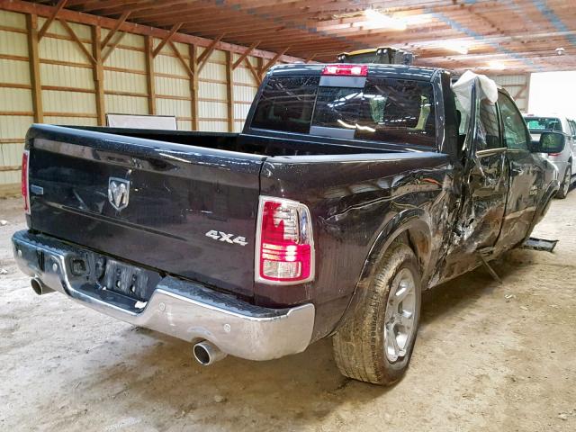 1C6RR7NT3HS833078 - 2017 RAM 1500 LARAM BLACK photo 4