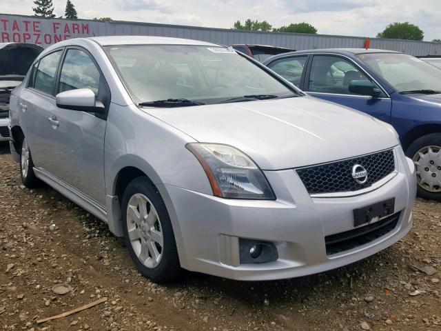 3N1AB6AP1AL680527 - 2010 NISSAN SENTRA 2.0 SILVER photo 1