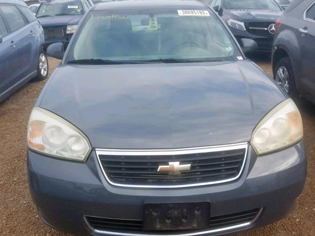 1G1ZS58F57F199943 - 2007 CHEVROLET MALIBU LS GRAY photo 9