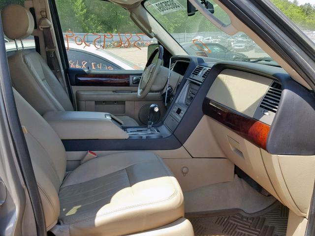 5LMFU28516LJ03096 - 2006 LINCOLN NAVIGATOR GOLD photo 5