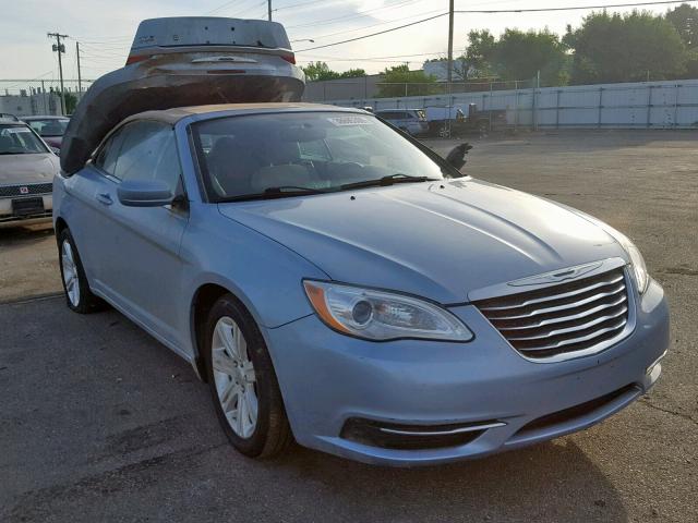 1C3BCBEG5CN249830 - 2012 CHRYSLER 200 TOURIN BLUE photo 1