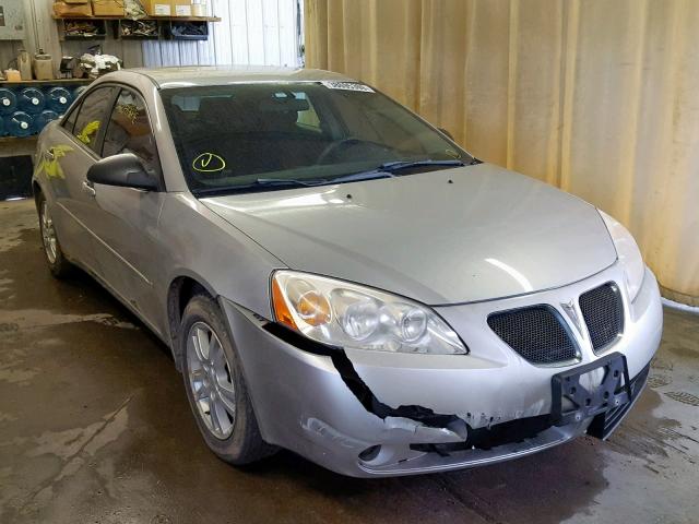 1G2ZG558864230065 - 2006 PONTIAC G6 SE SILVER photo 1