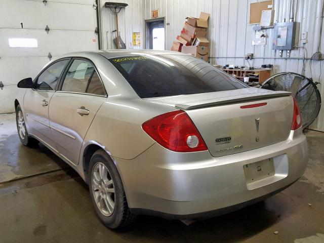 1G2ZG558864230065 - 2006 PONTIAC G6 SE SILVER photo 3