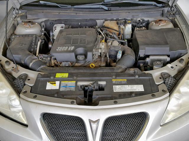 1G2ZG558864230065 - 2006 PONTIAC G6 SE SILVER photo 7