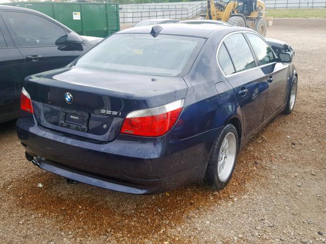 WBANA53544B849854 - 2004 BMW 525 I BLUE photo 4