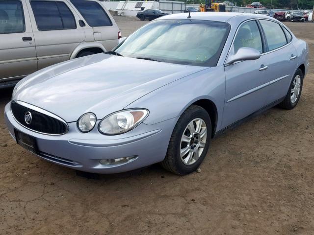 2G4WC532651247493 - 2005 BUICK LACROSSE C BLUE photo 2