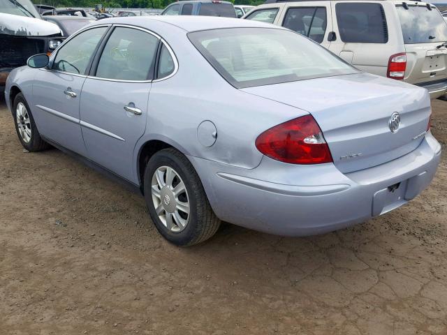 2G4WC532651247493 - 2005 BUICK LACROSSE C BLUE photo 3